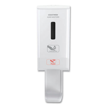 Coastwide Professional™ J-series Automatic Wall-mounted Hand Sanitizer Dispenser, 1,200 Ml, 6.62 X 4.12 X 13.87, White freeshipping - TVN Wholesale